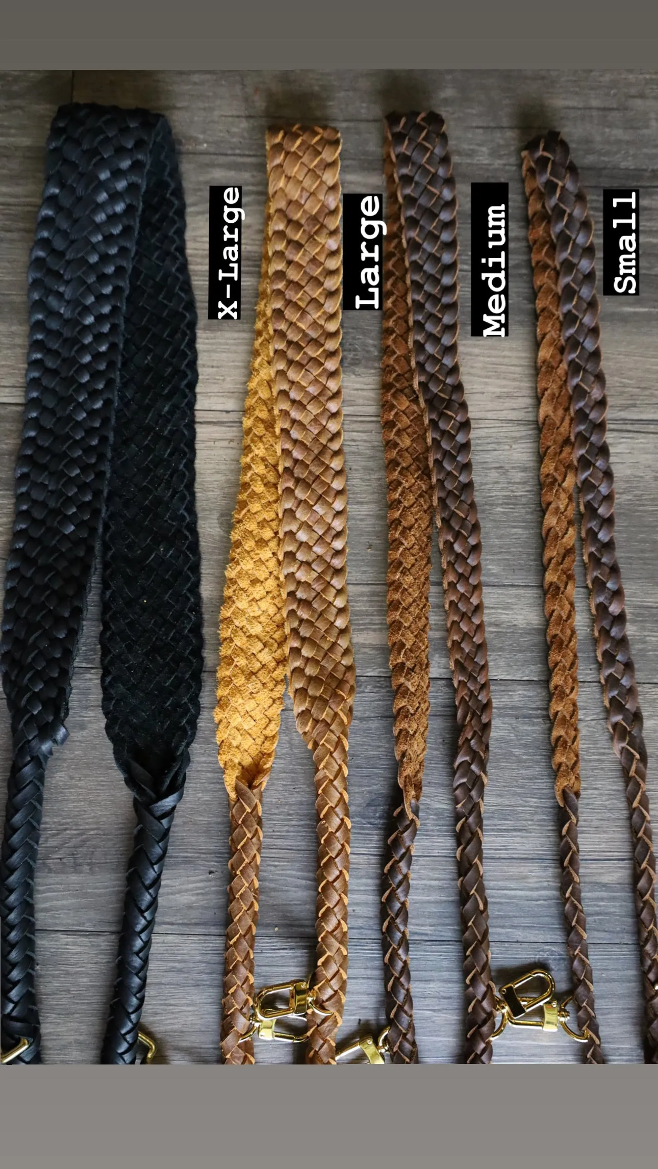 10 Strand X-Large Braided Strap