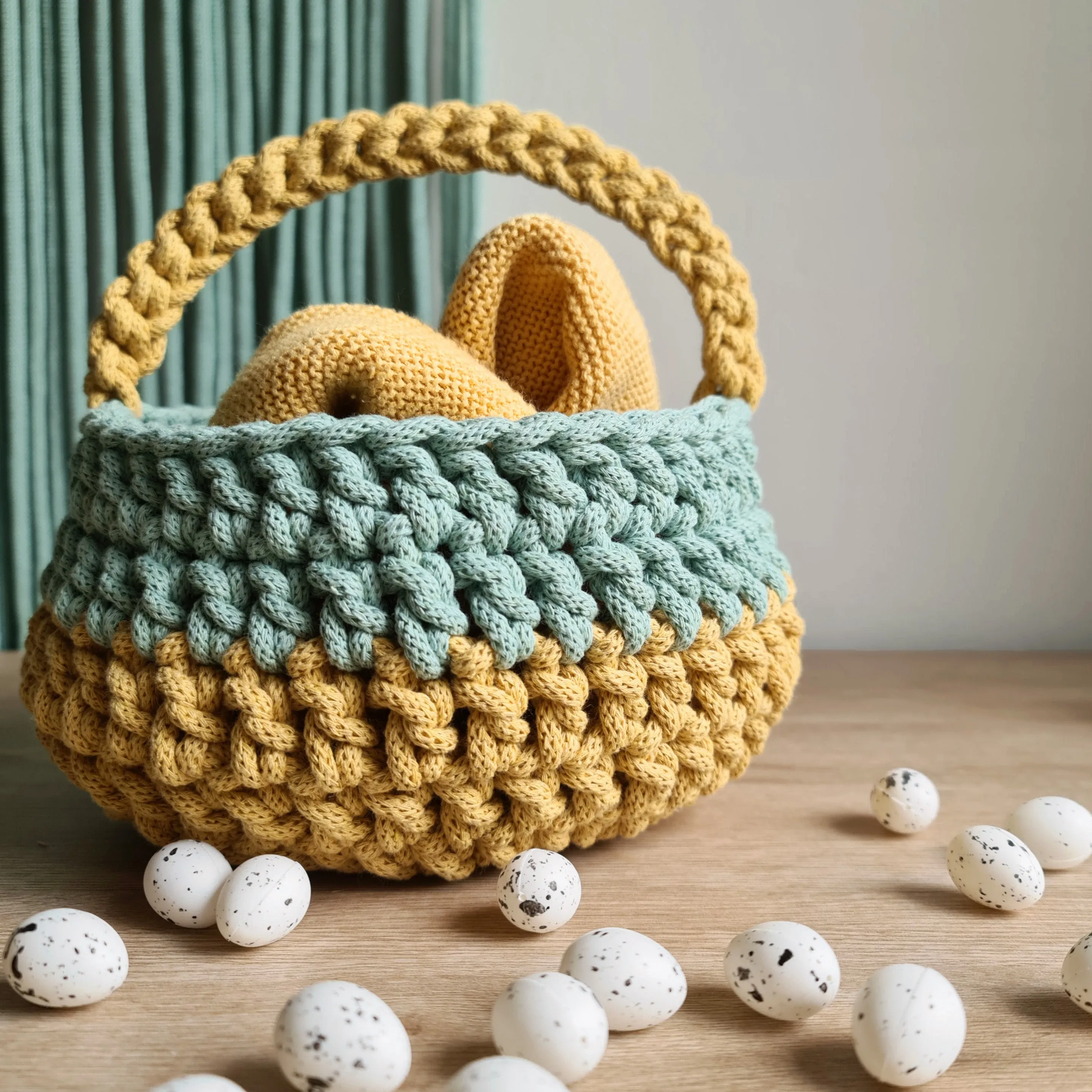 5 mm braided cord, recycled cotton