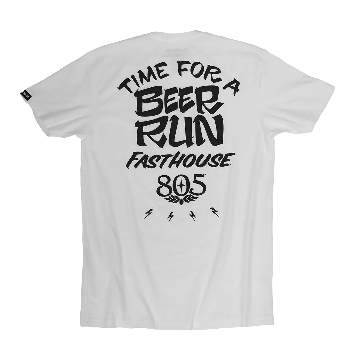 805 Beer Run Tee - White