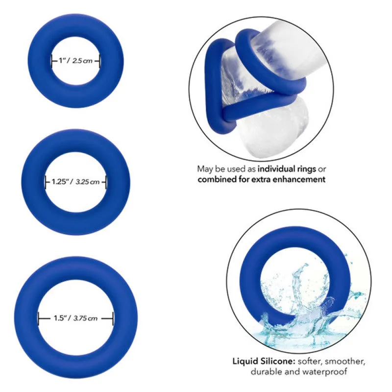 Admiral Universal  Ring Set - Blue