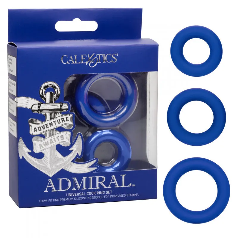 Admiral Universal  Ring Set - Blue