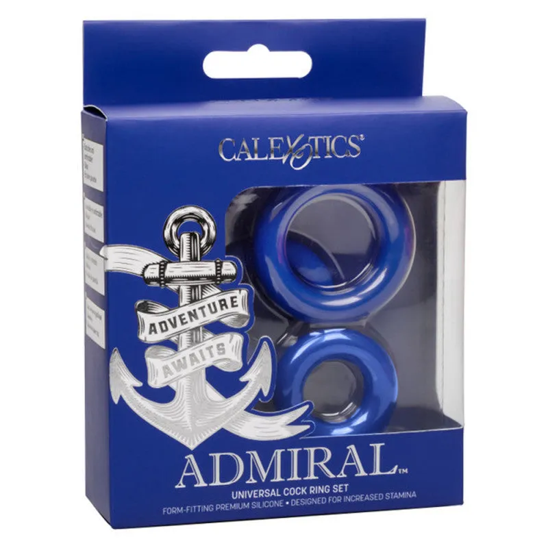 Admiral Universal  Ring Set - Blue