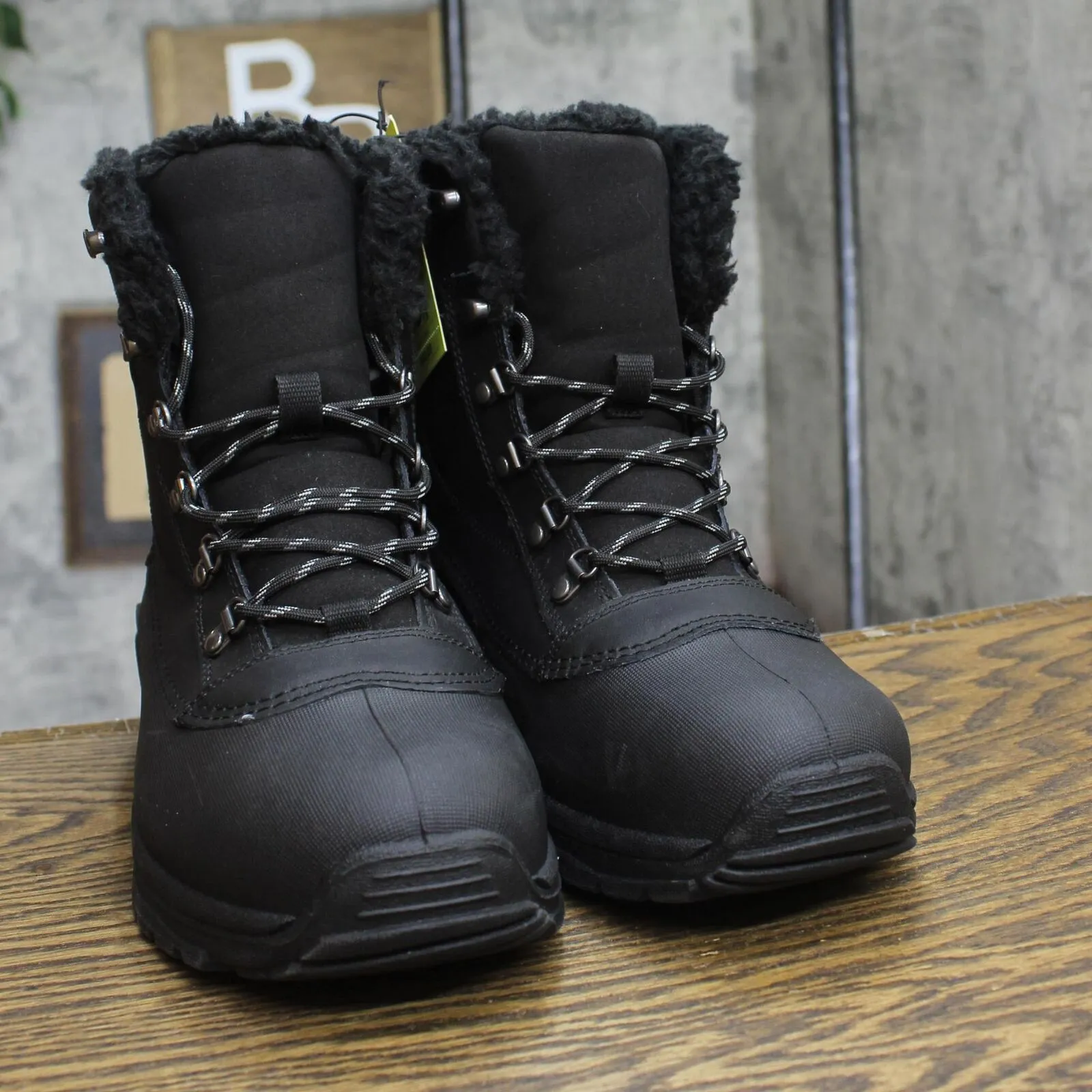 All In Motion Mens Blaise Winter Boots 91112082 Black 8