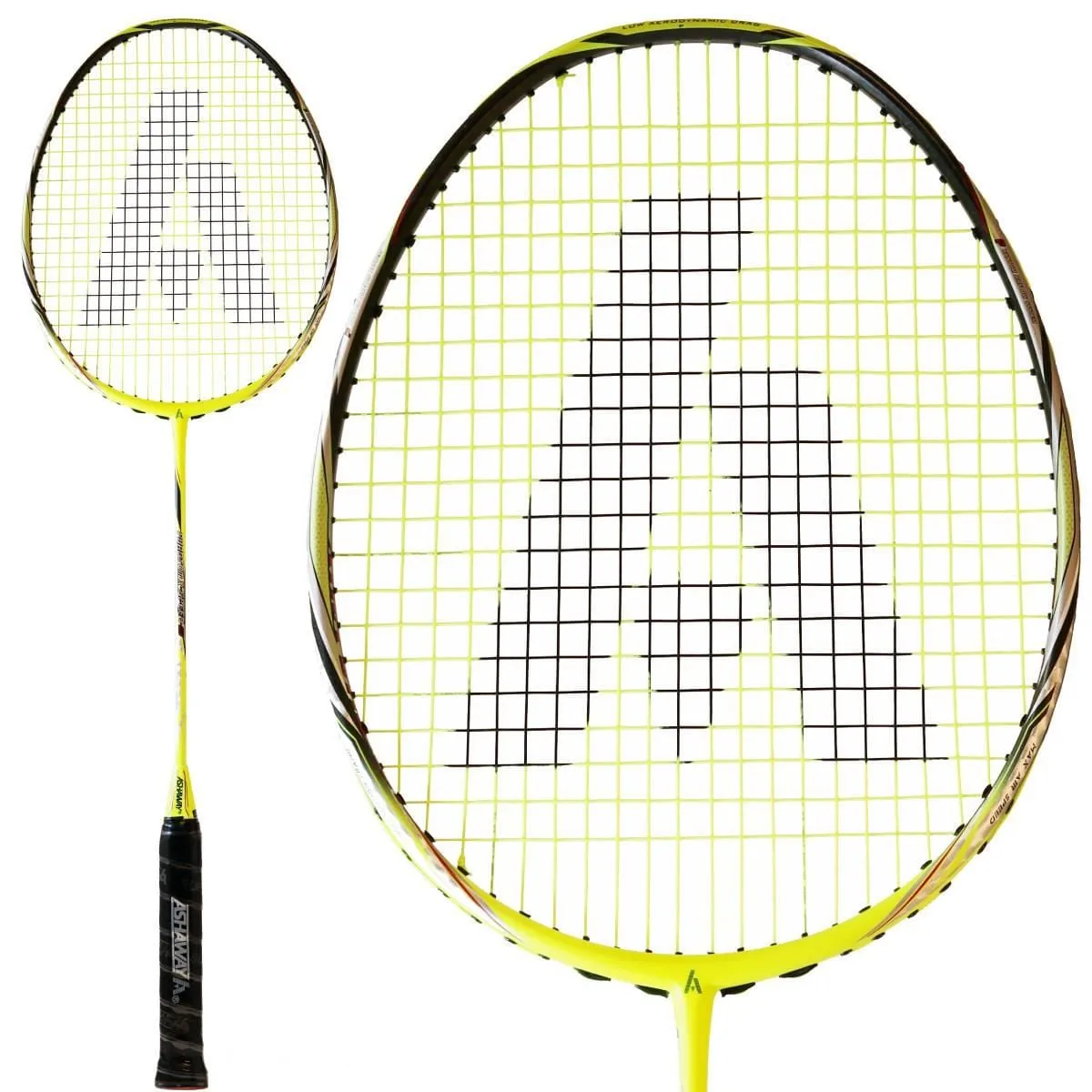 Ashaway Phantom X-Speed III Badminton Racket - Yellow