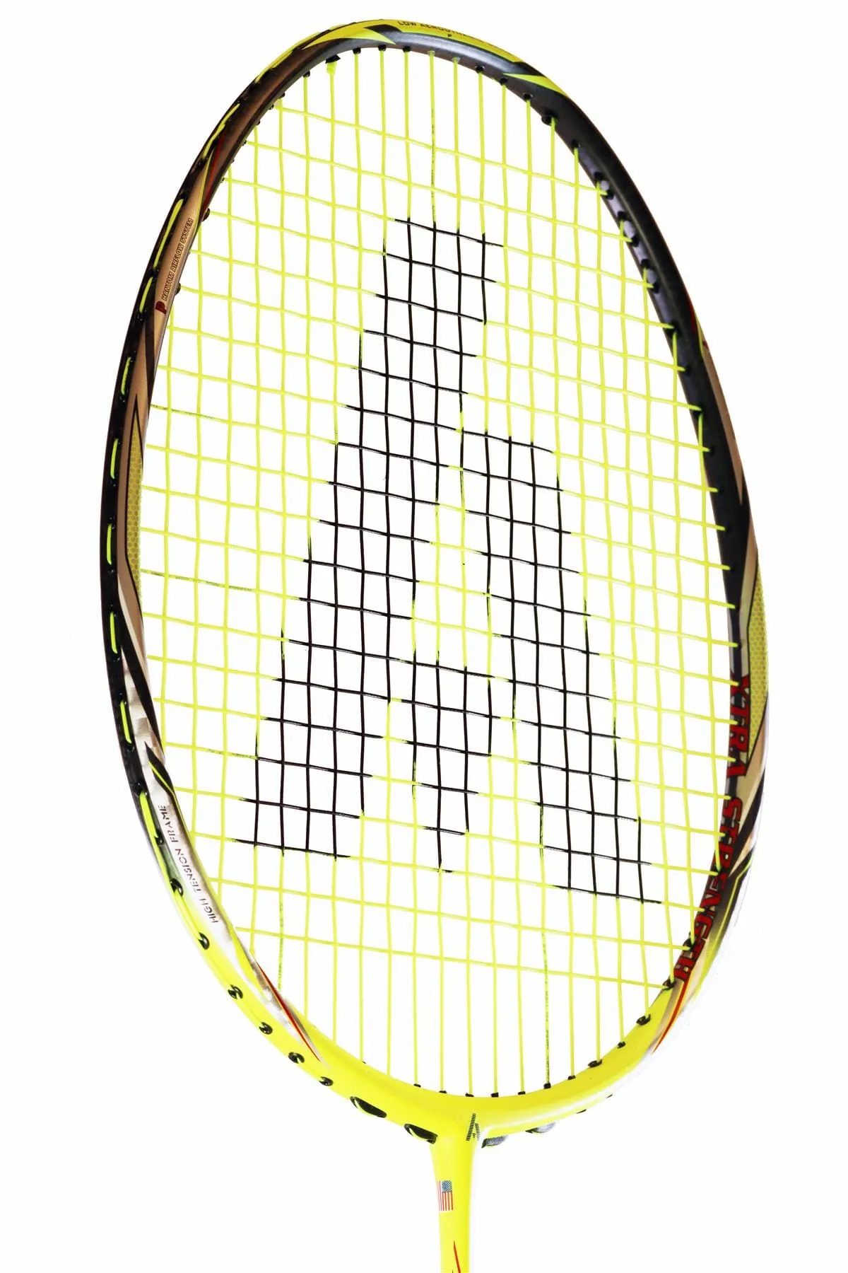 Ashaway Phantom X-Speed III Badminton Racket - Yellow