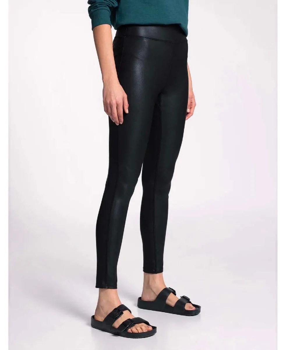 Ava Vegan Leggings Black