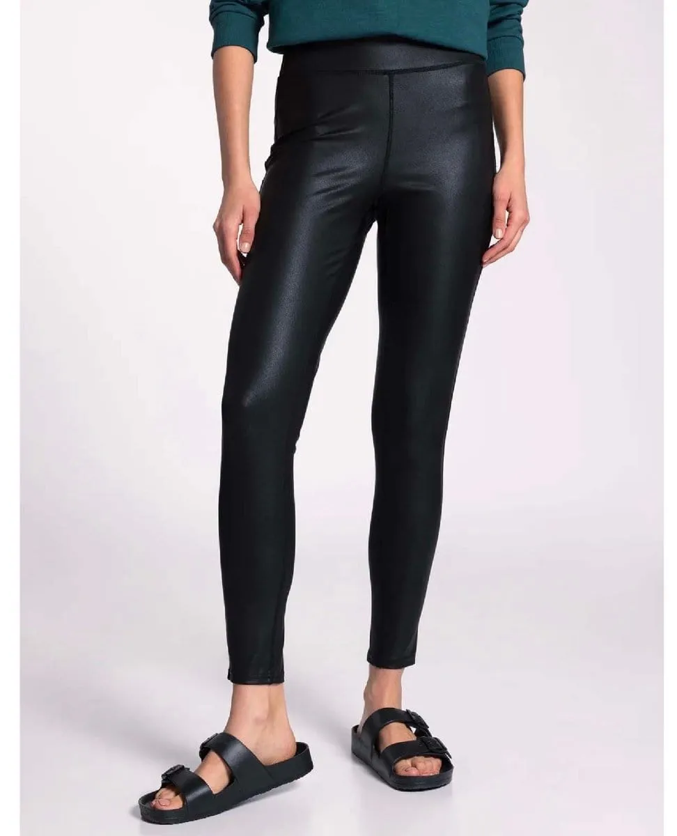 Ava Vegan Leggings Black