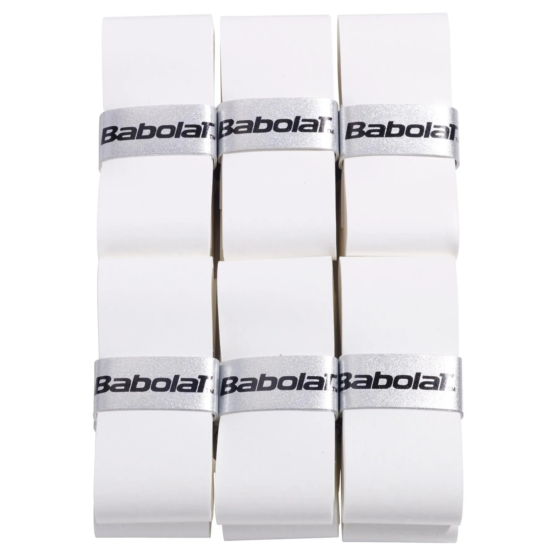 Babolat VS Original X12 Badminton Overgrip - White