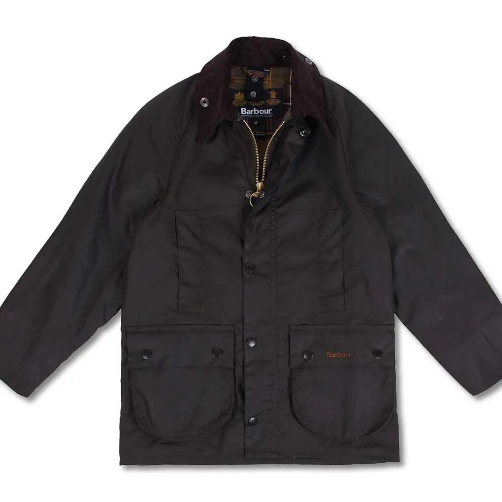 Barbour Kids Beaufort Waxed Jacket
