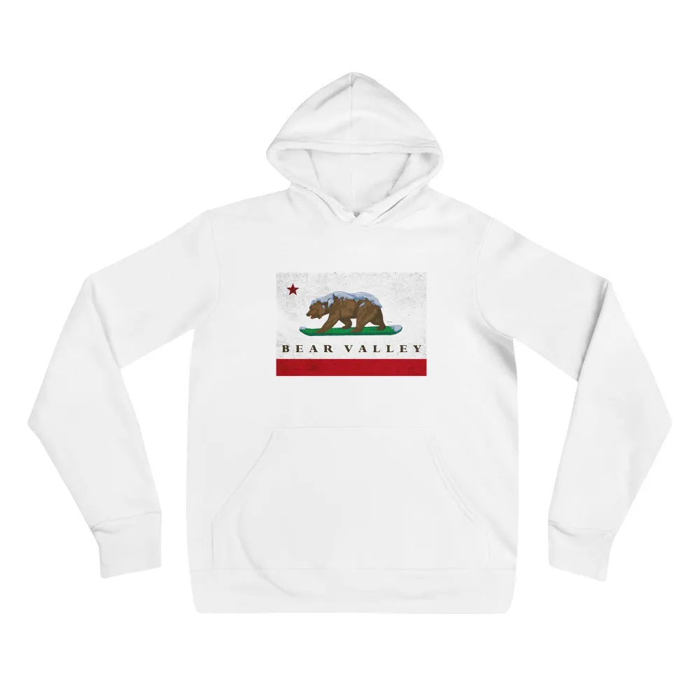 Bear Valley CA flag hoodie