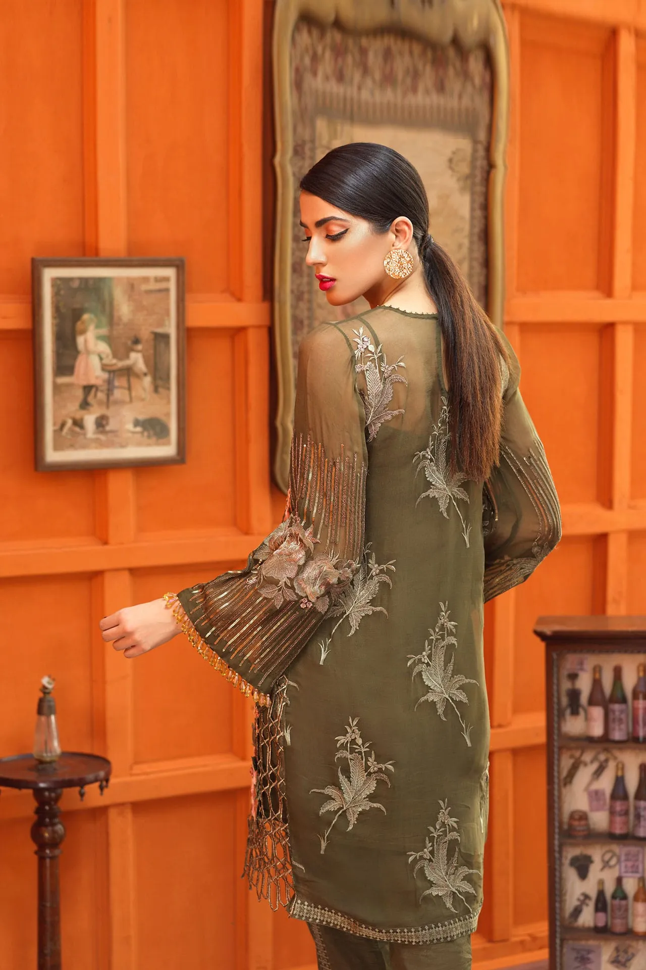 Beautiful Pakistani Designer Party Wear # P2610