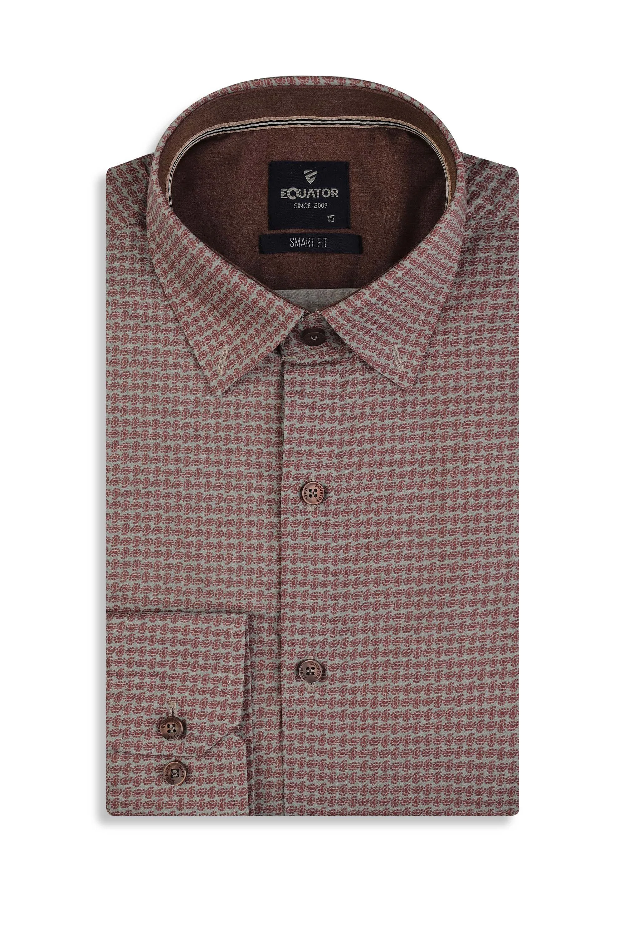 Beige Semi Formal Shirt
