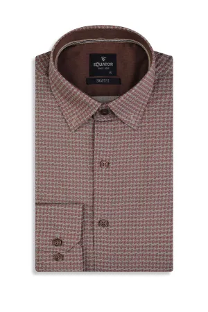 Beige Semi Formal Shirt