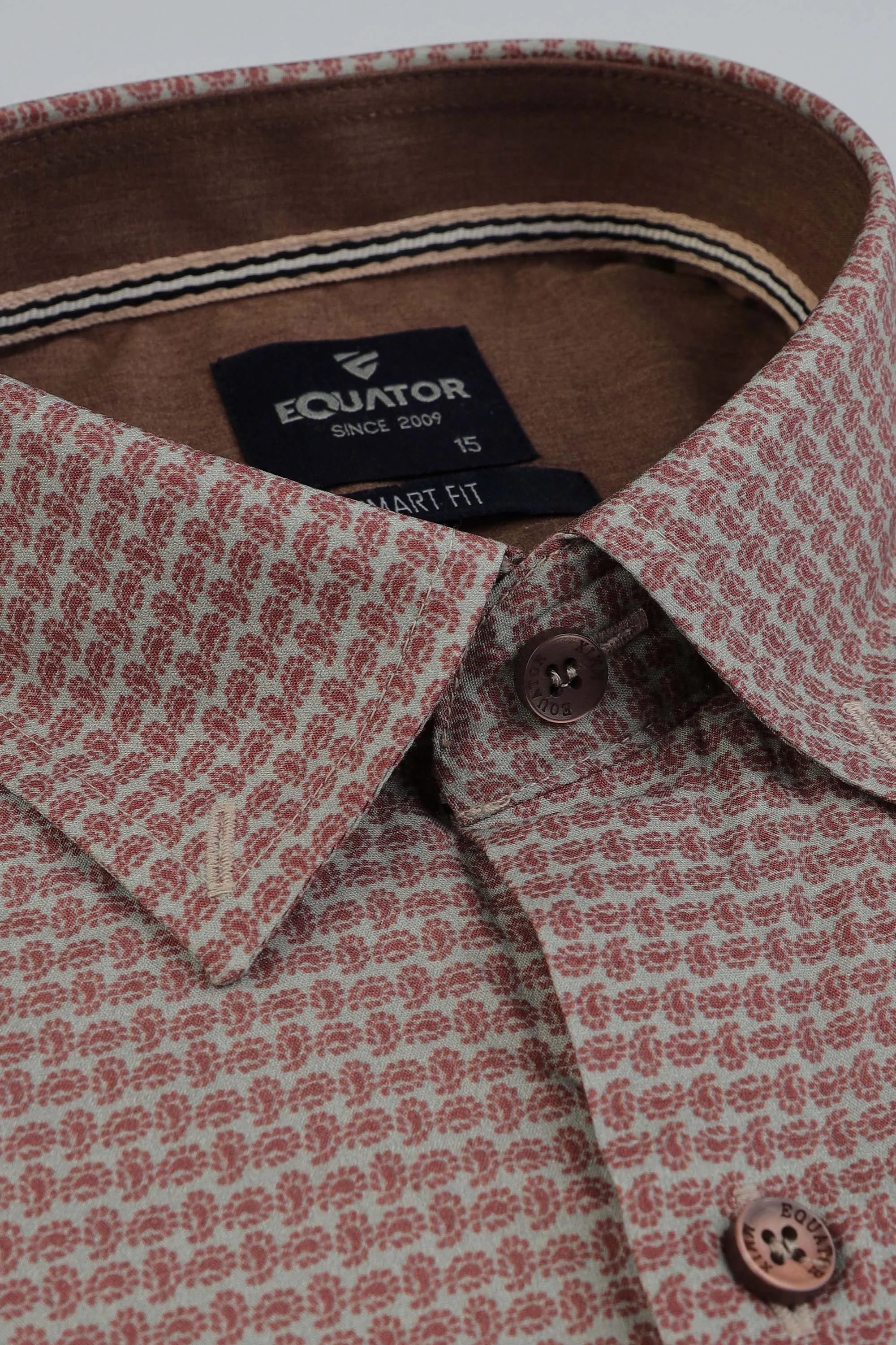 Beige Semi Formal Shirt