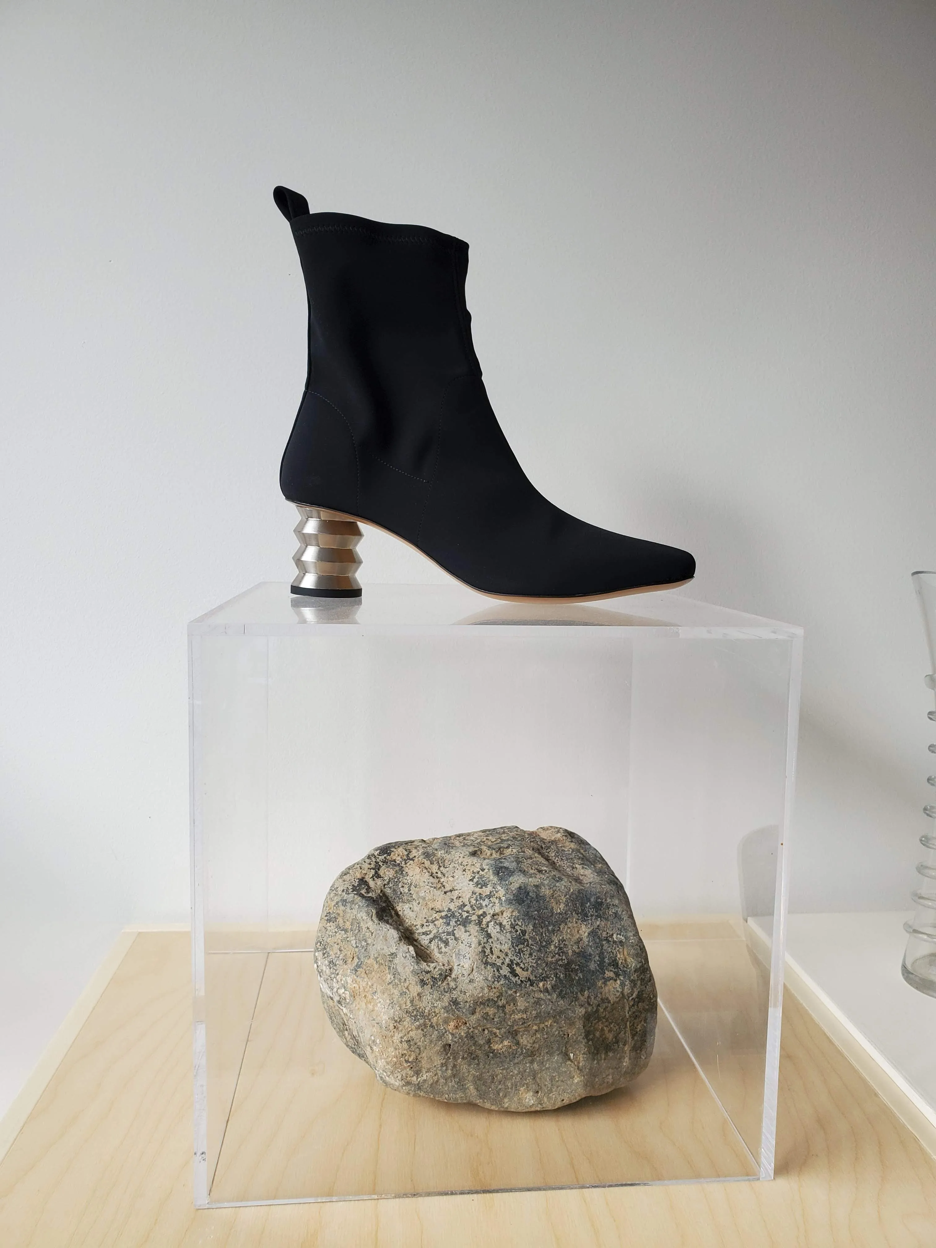 Binx Boot - Matte Black with Steel ZZ