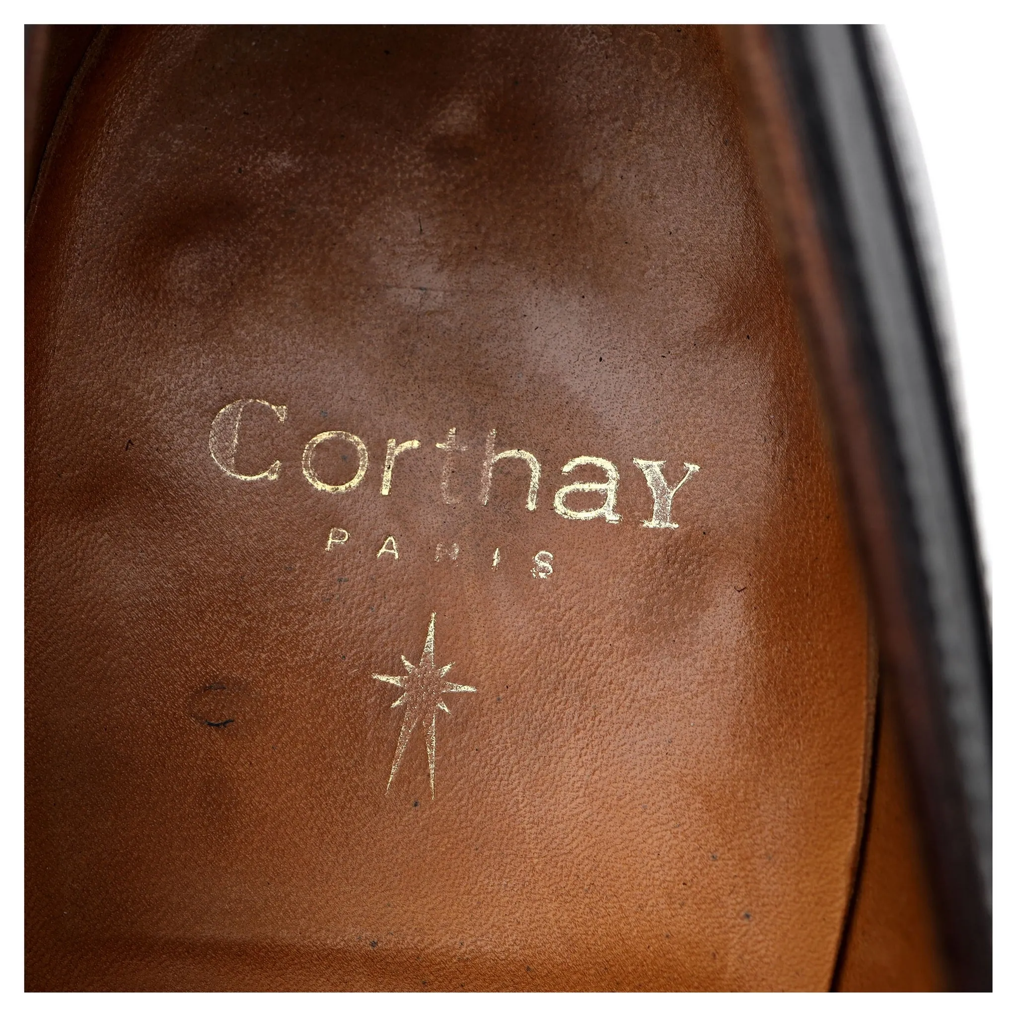 Black Leather Oxford UK 8