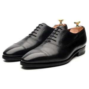 Black Leather Oxford UK 8