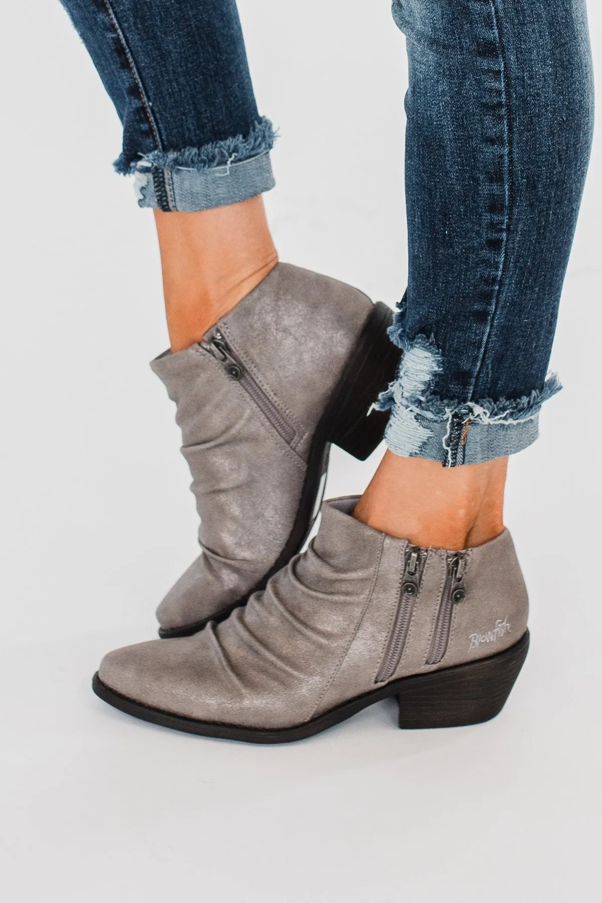 Blowfish Wander Booties- Moonlight Metallic