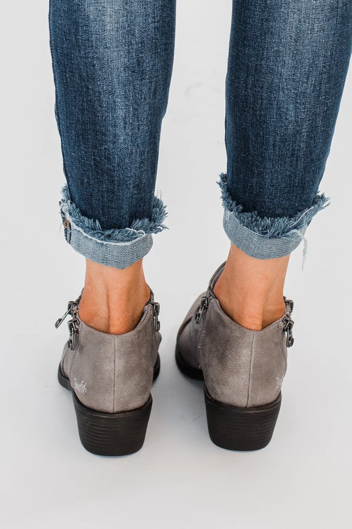 Blowfish Wander Booties- Moonlight Metallic