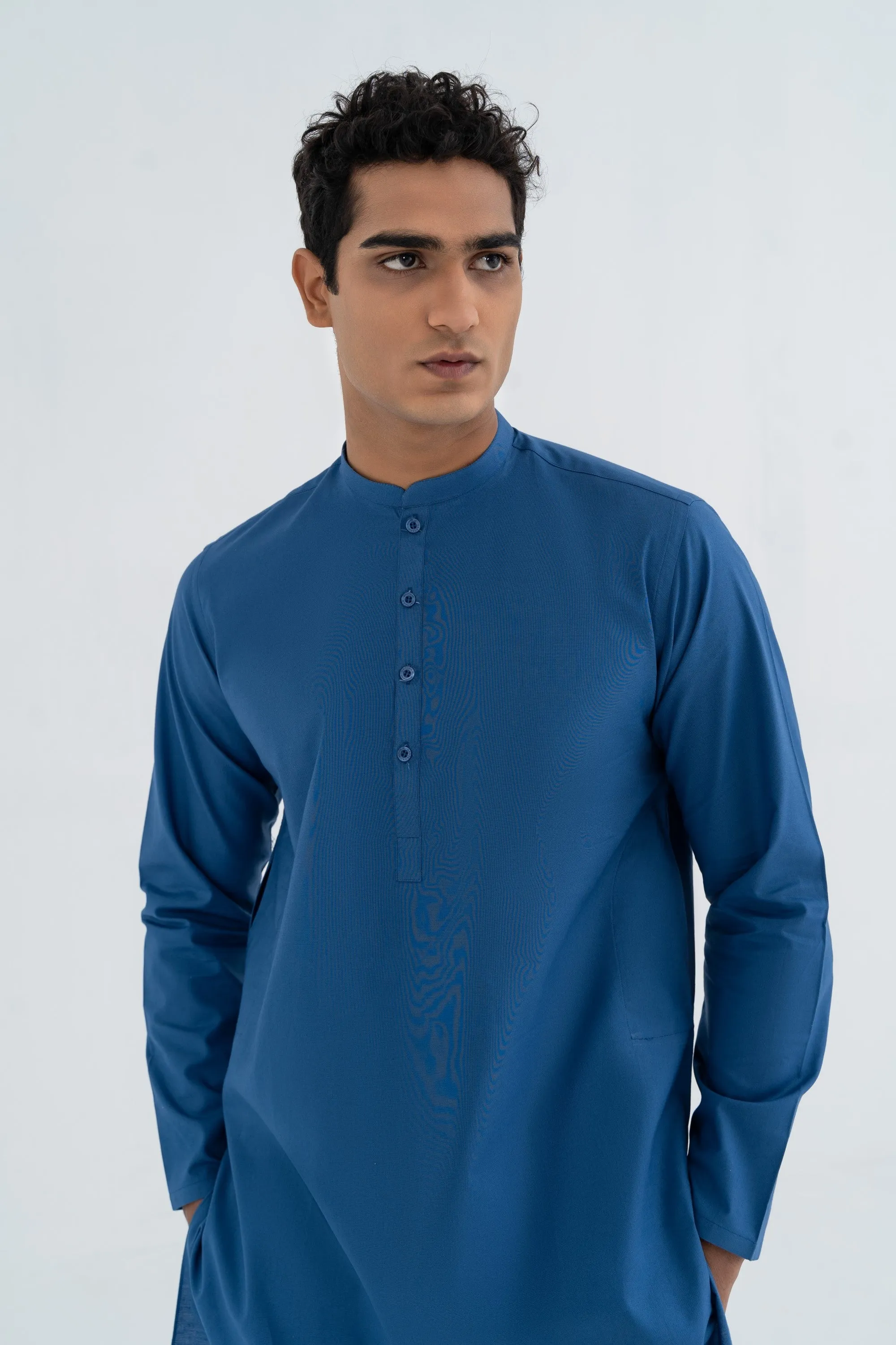 Blue Kurta Trouser