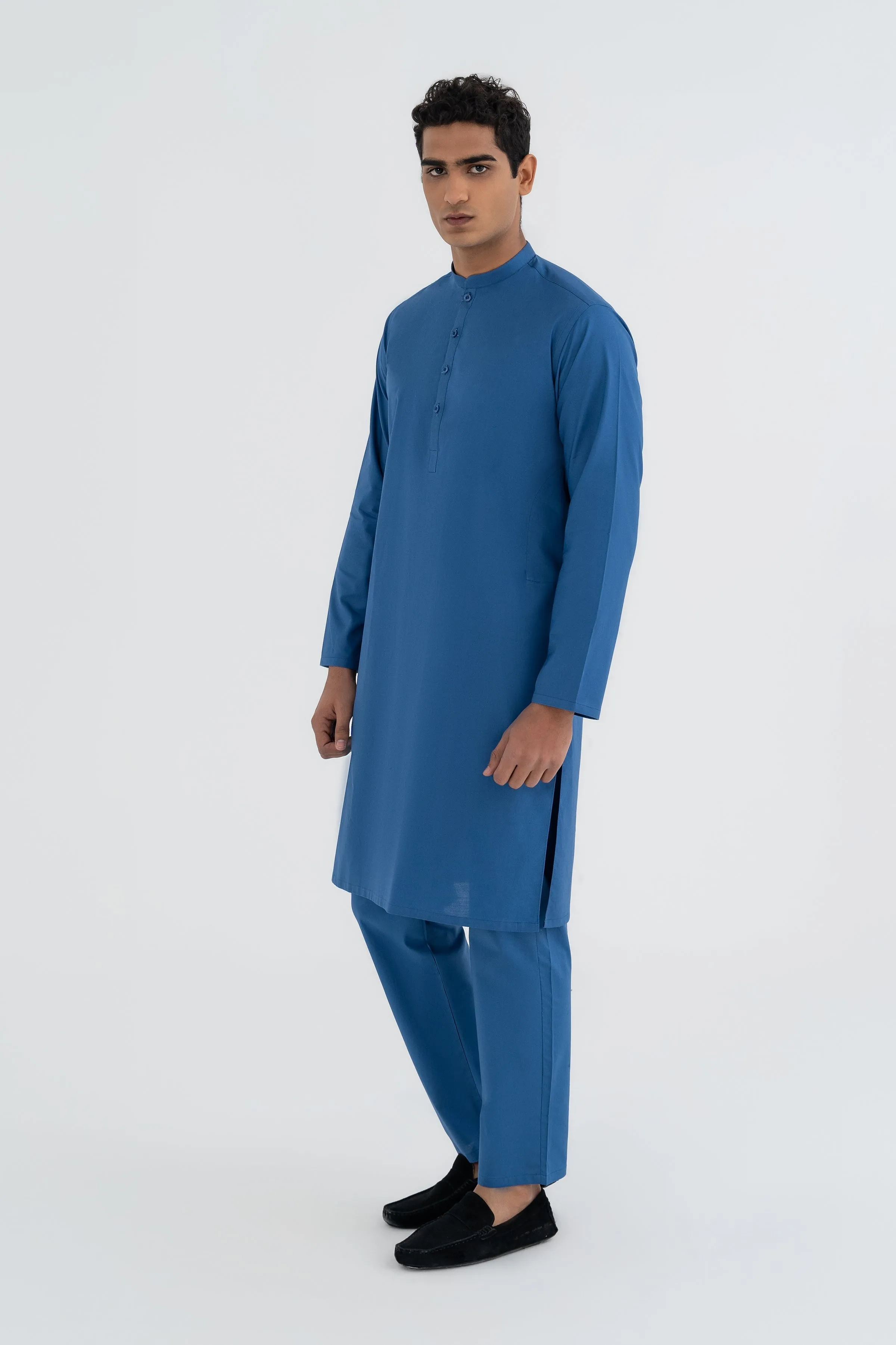Blue Kurta Trouser