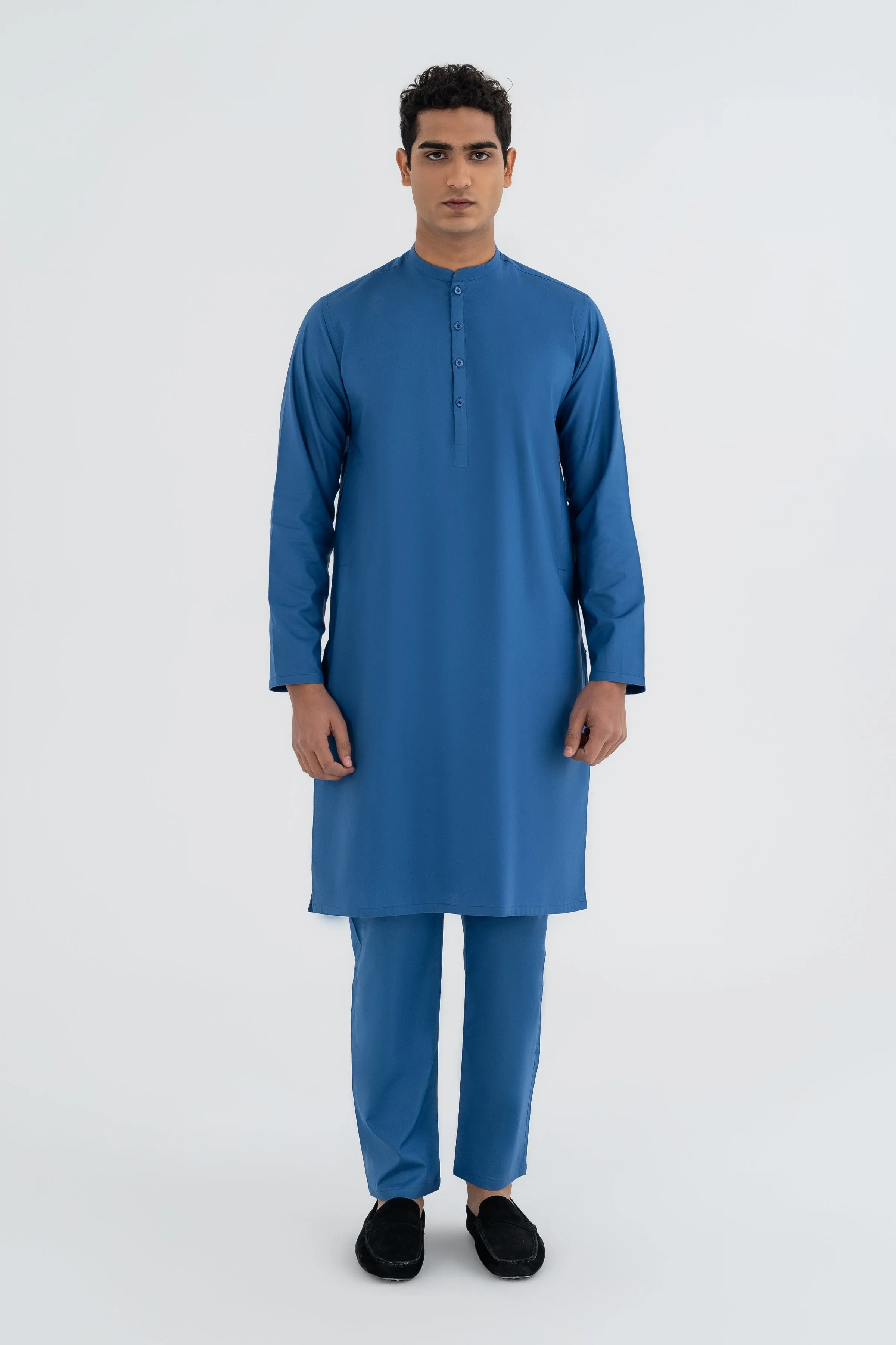 Blue Kurta Trouser