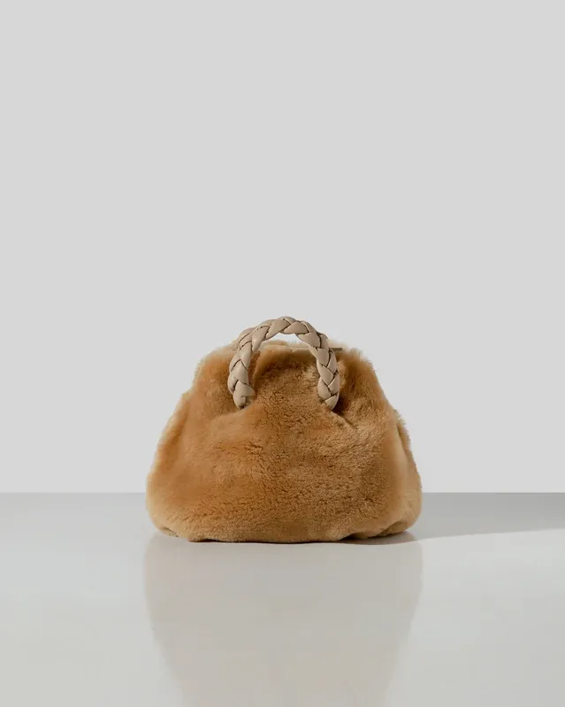 Bombon Shearling Small Crossbody Bag