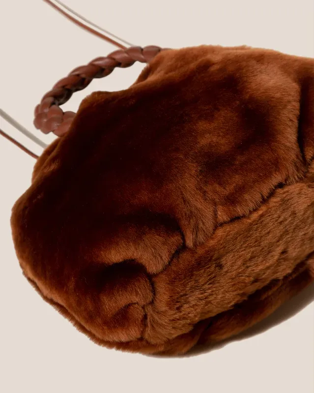 Bombon Shearling Small Crossbody Bag