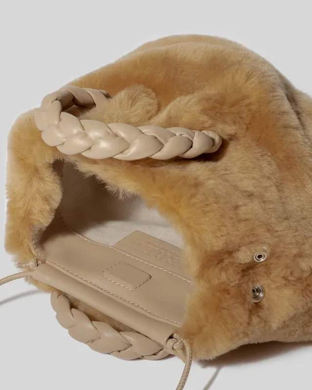 Bombon Shearling Small Crossbody Bag