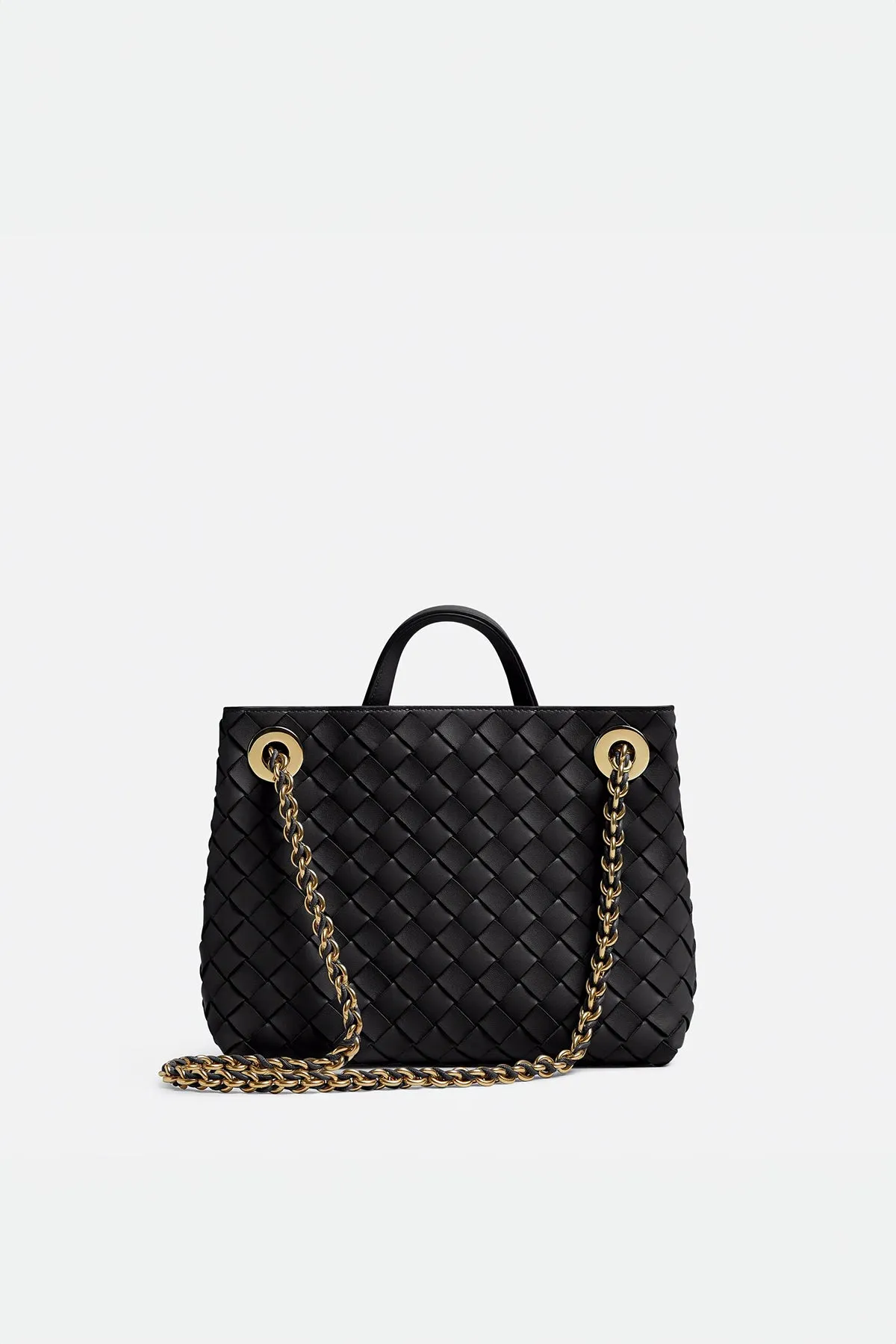 BOTTEGA VENETA | SMALL ANDIAMO BAG WITH CHAIN