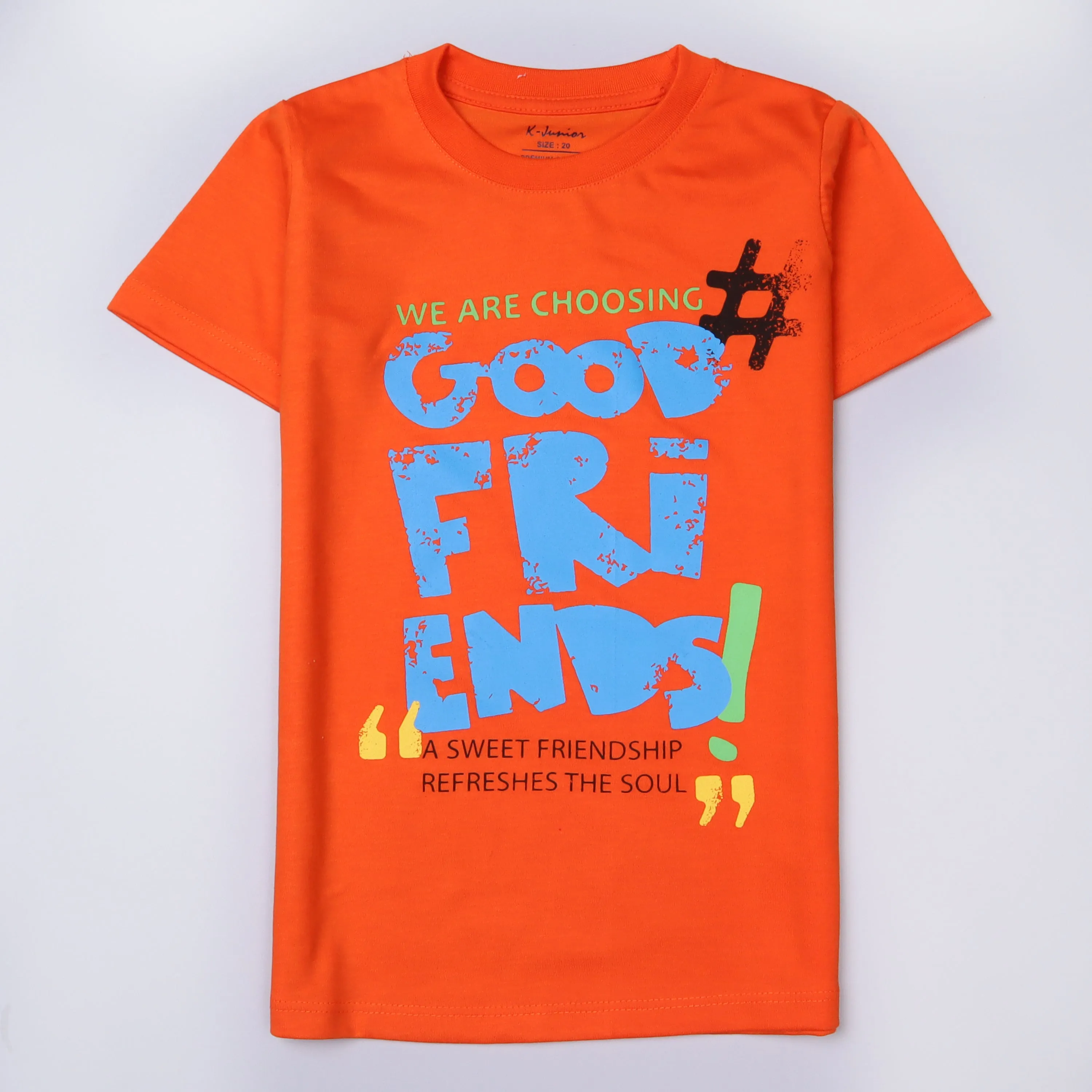 Boys Half Sleeves-Printed T-Shirt (friends)