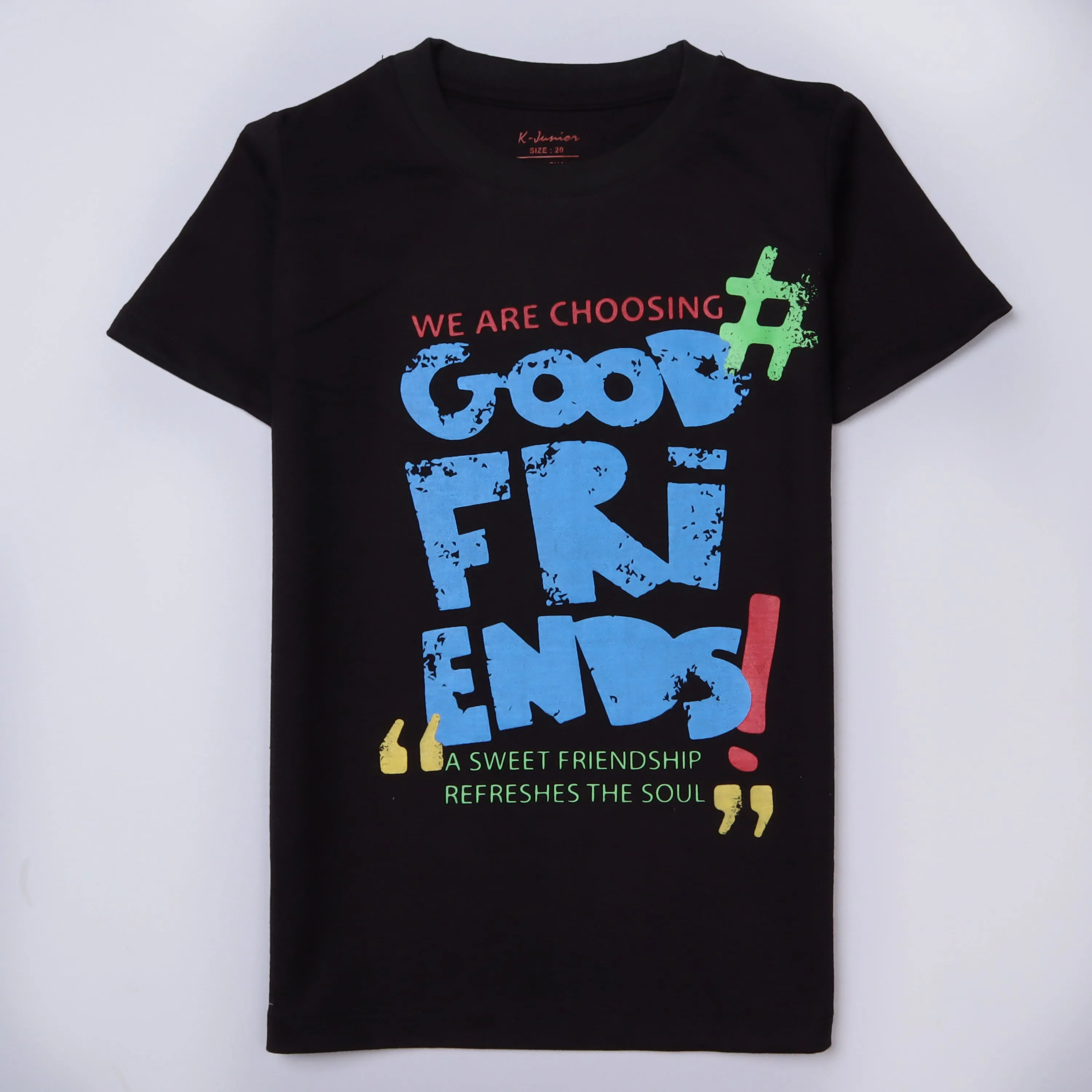 Boys Half Sleeves-Printed T-Shirt (friends)
