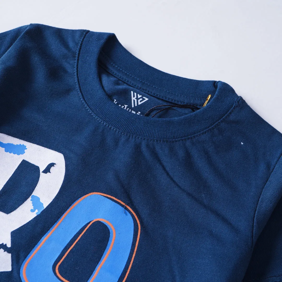 Boys Half Sleeves-Printed T-Shirt (Roar)