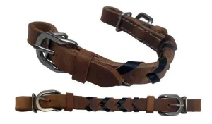 BRAIDED LEATHER DOG COLLAR