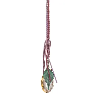 Braided Leather Necklace