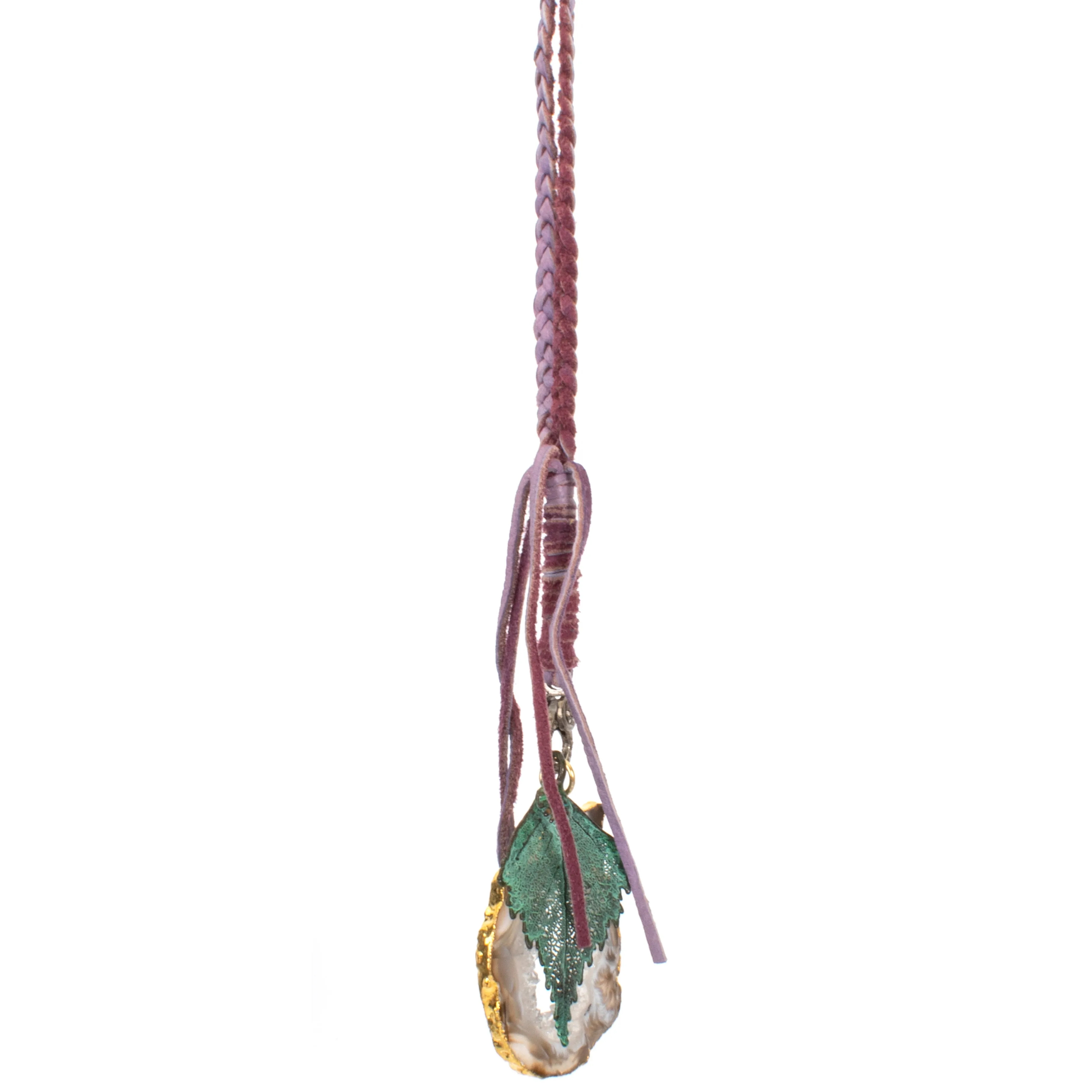 Braided Leather Necklace