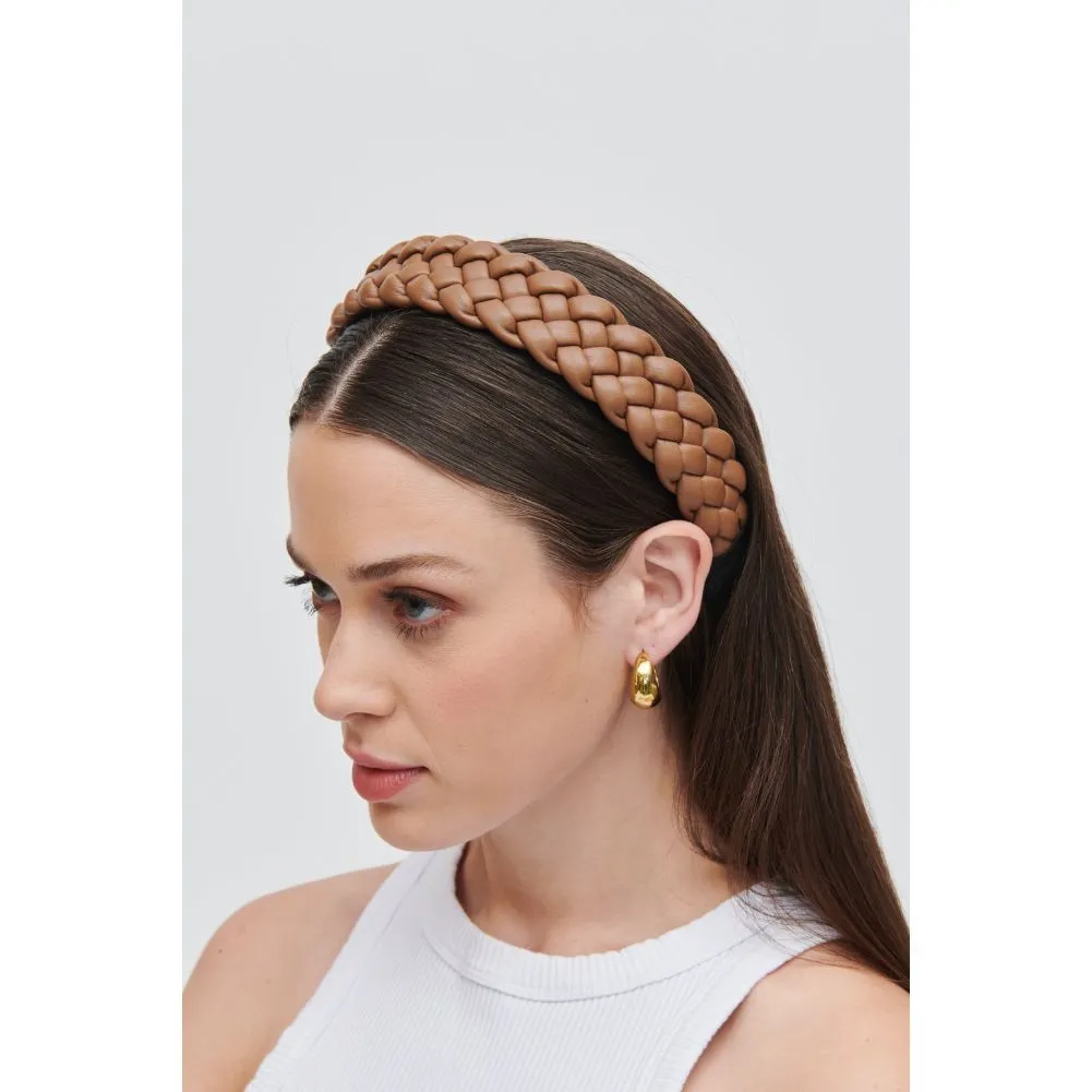 Braided Vegan Leather Headband Headband