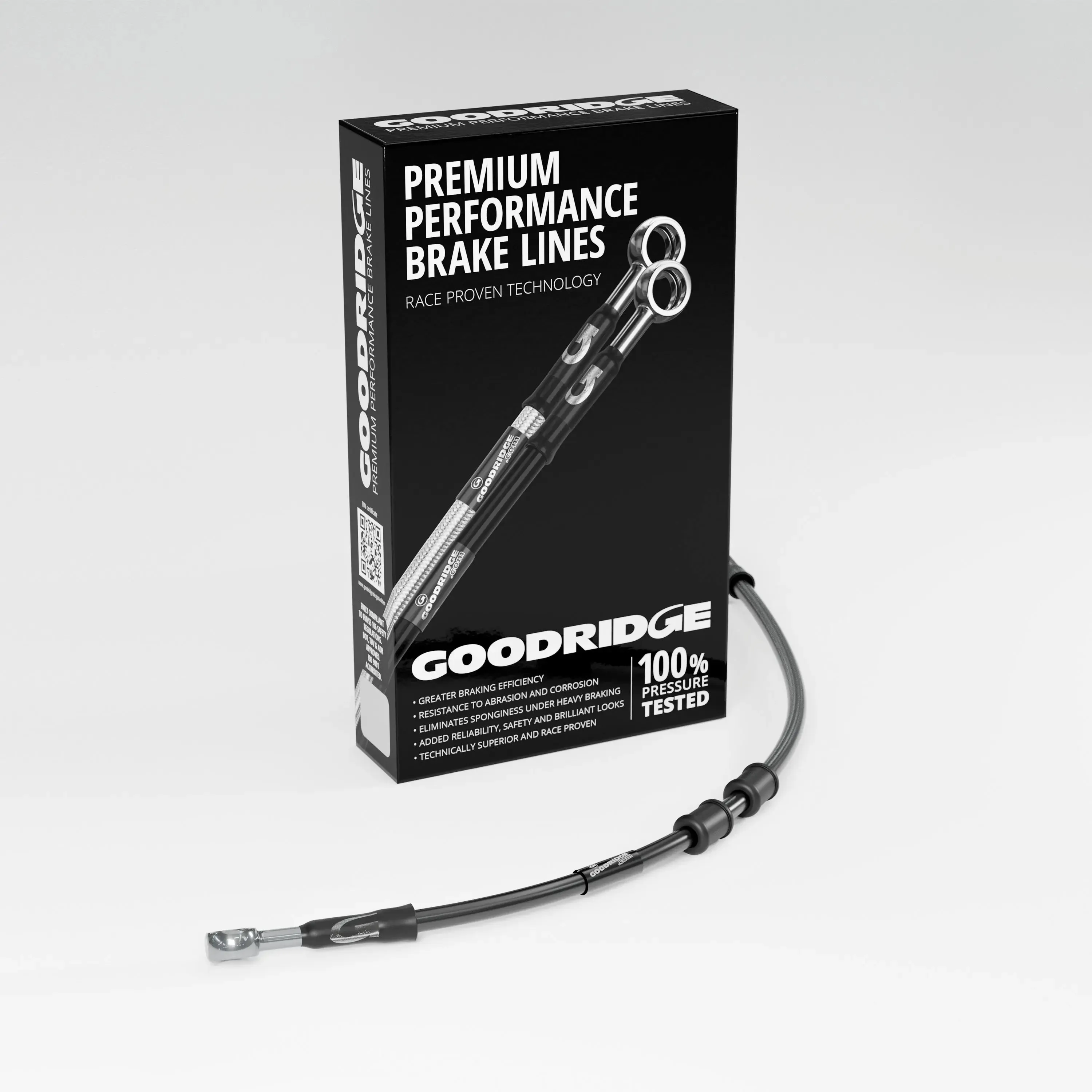 BRAKE HOSE KIT FOR BMW R100RS FLEXIBLE FRONT 81-86