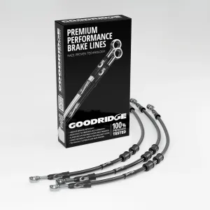 BRAKE HOSE KIT FOR BMW R100RS FLEXIBLE FRONT 81-86