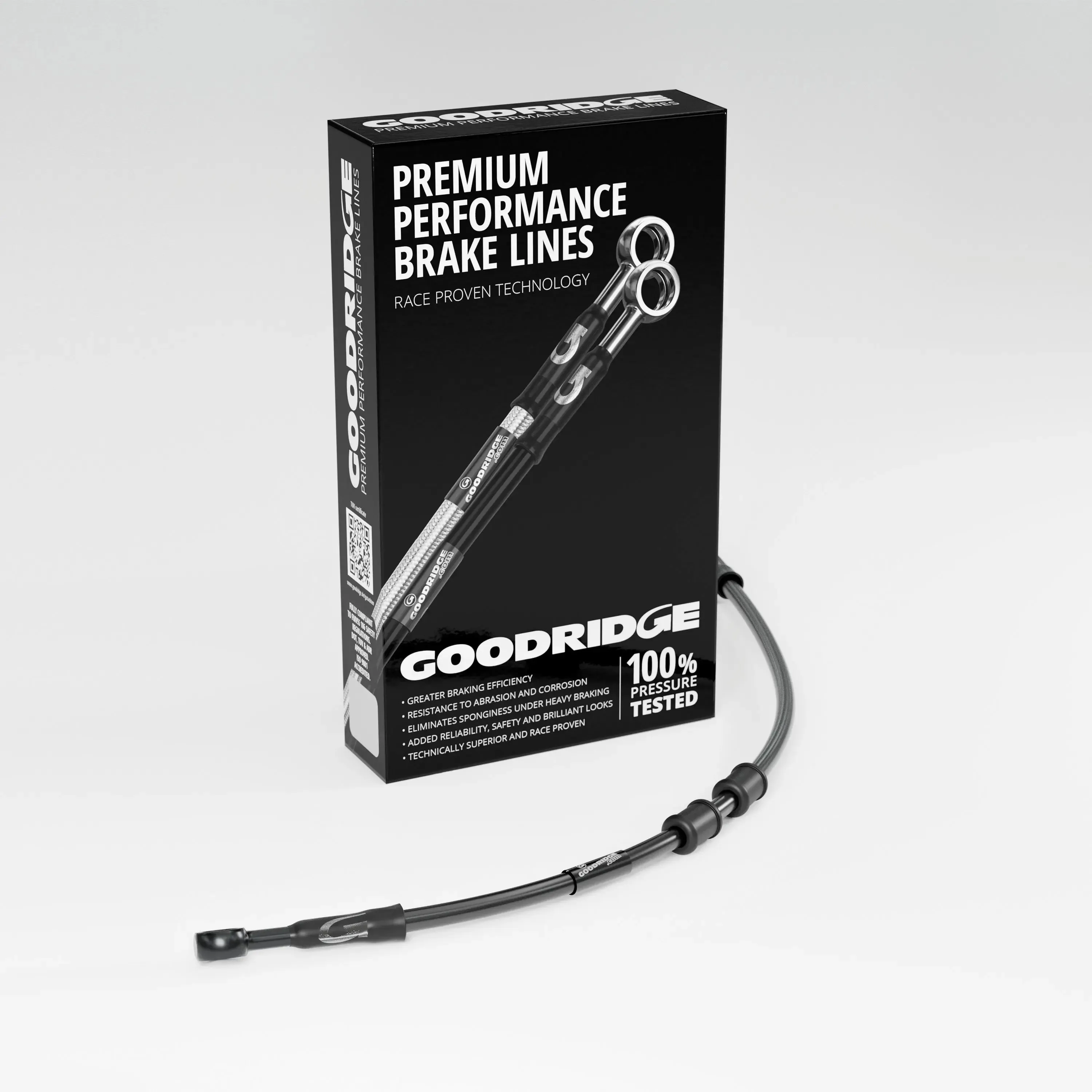 BRAKE HOSE KIT FOR BMW R100RS FLEXIBLE FRONT 81-86