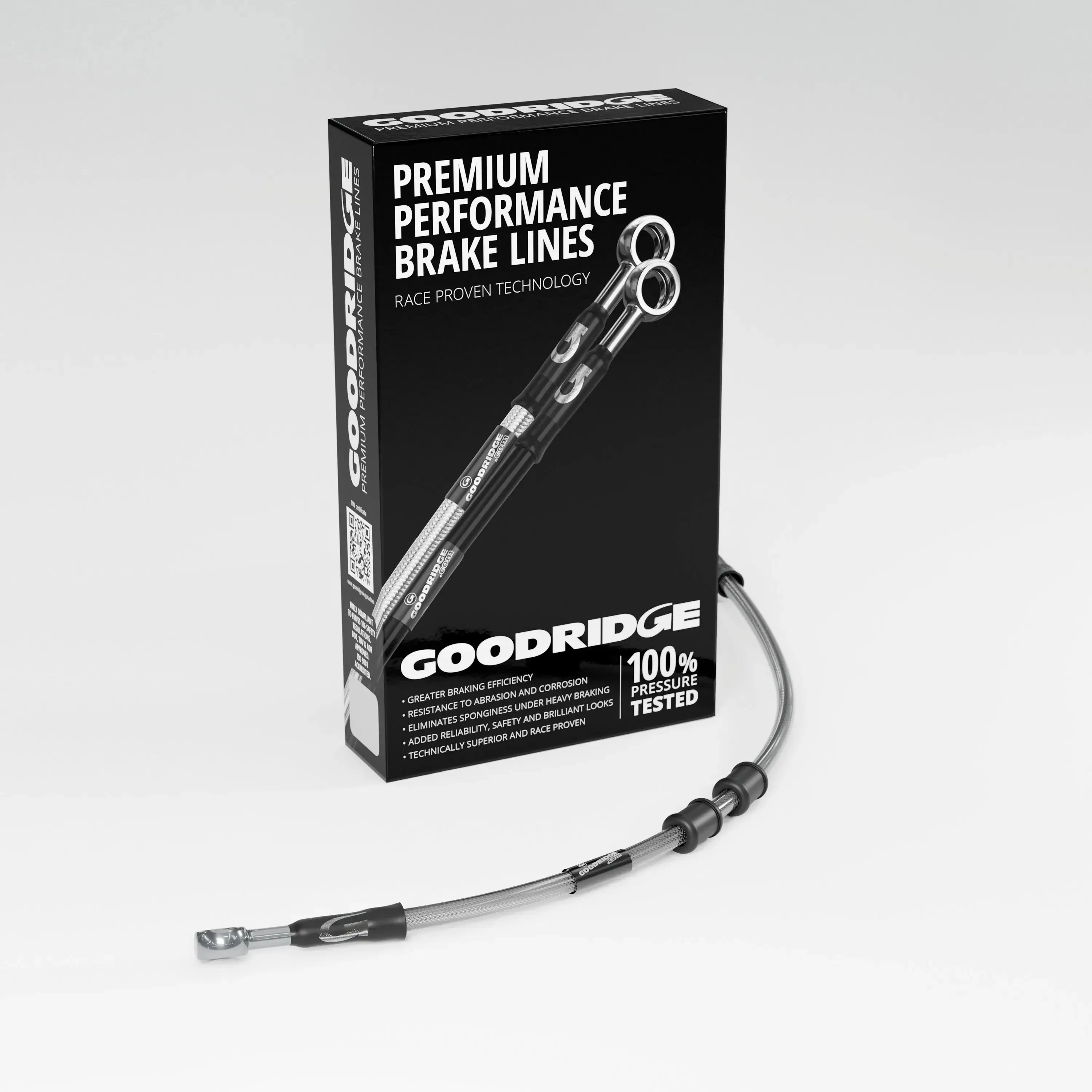 BRAKE HOSE KIT FOR BMW R100RS FLEXIBLE FRONT 81-86