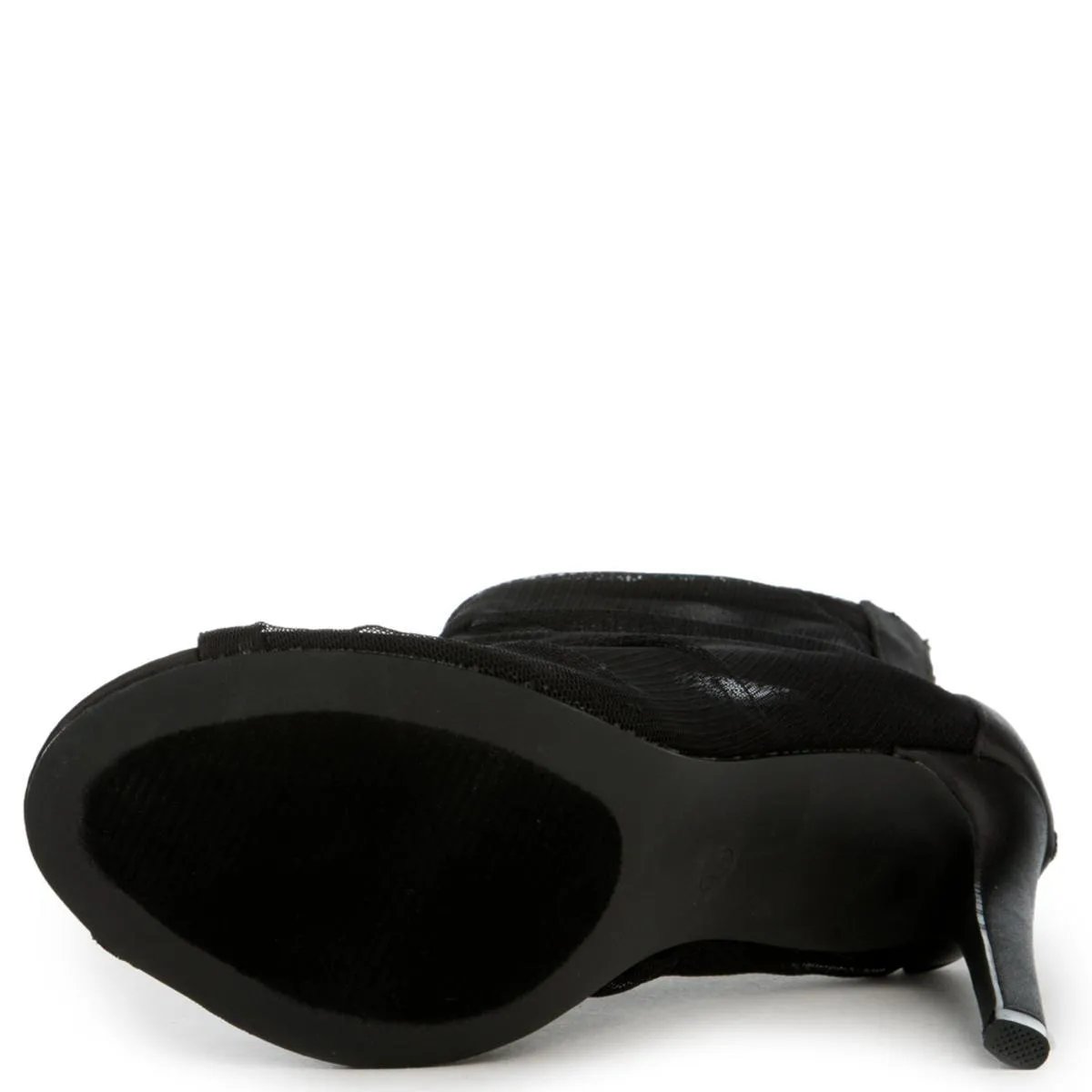 Cape Robbin Alza-61 Black Heeled Booties Black
