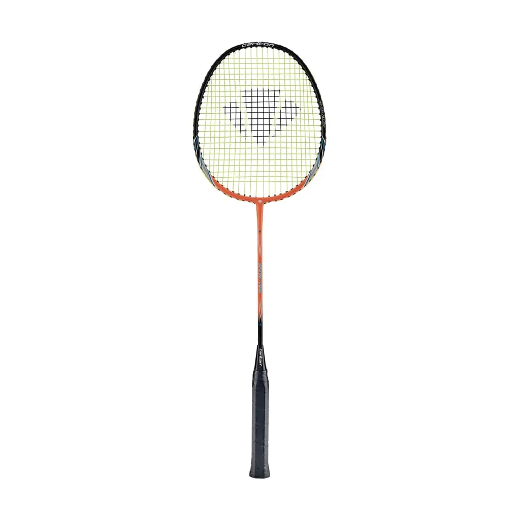 Carlton Spark V810 Badminton Racket - Black / Orange