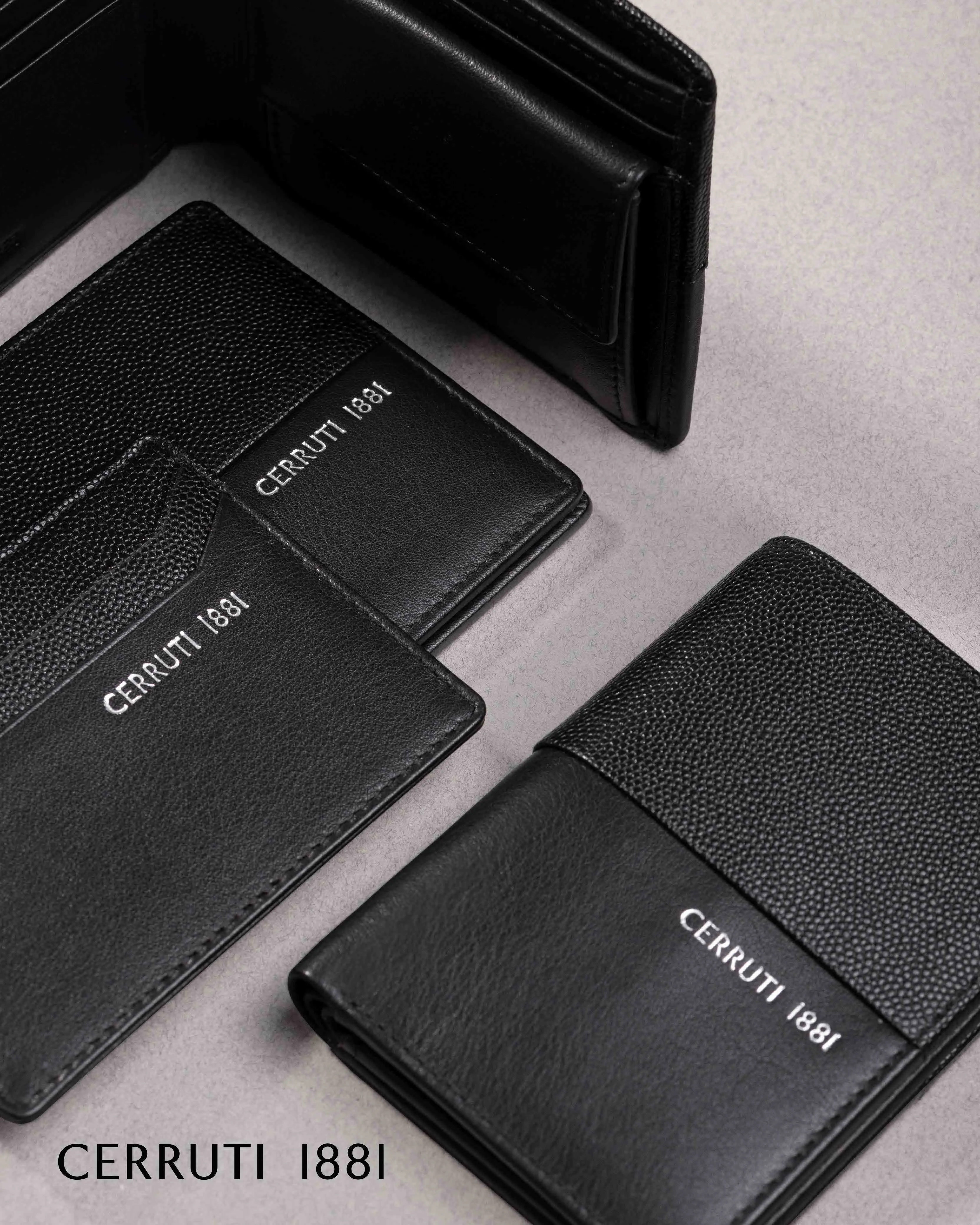 CERRUTI 1881 NLW201A-Wallet Oxford Black
