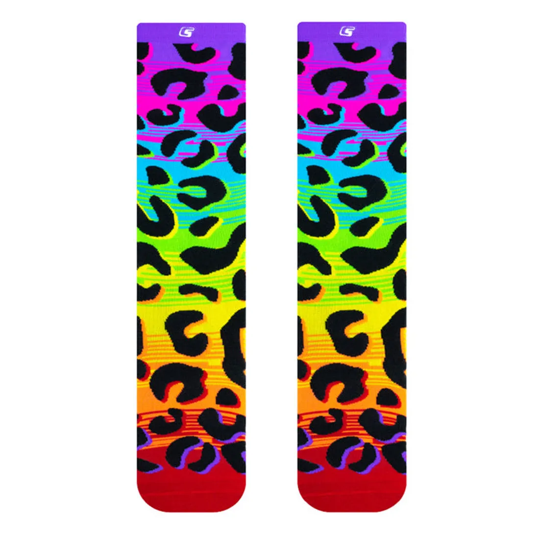 Crazy Skates Leopard Socks