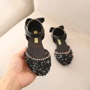Crystal Bowknot Princess Sandal - Priority Shipping
