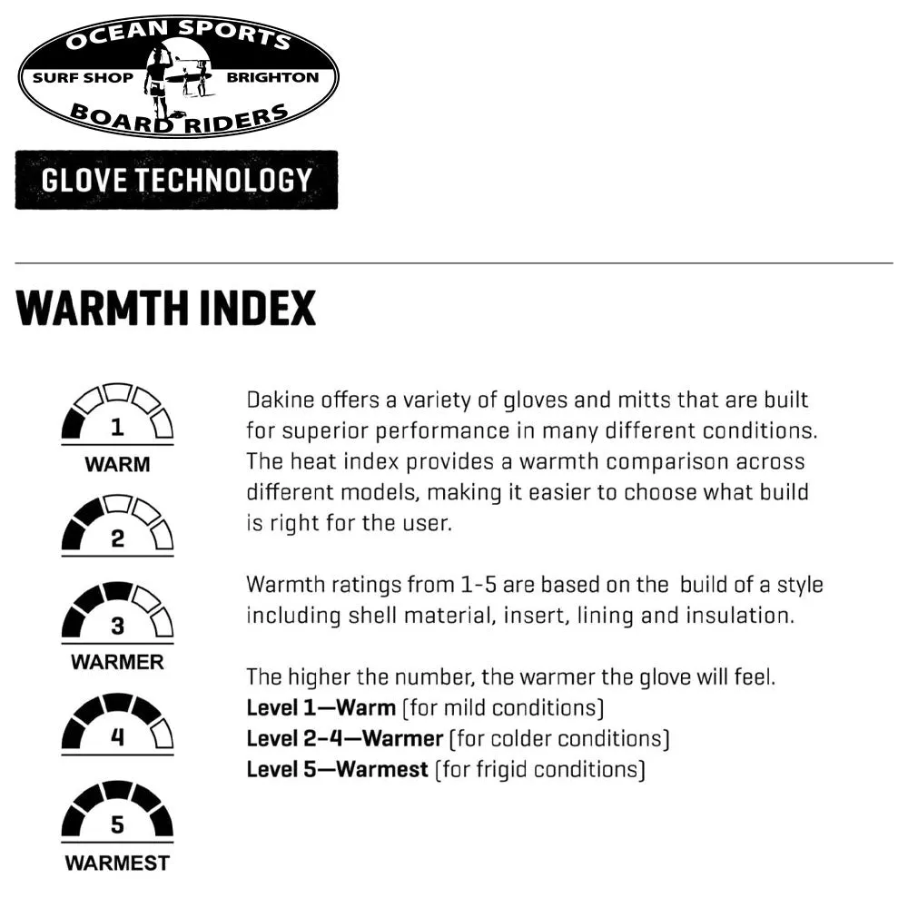 Dakine Titan Gore-Tex Ski/Snowboard Glove - Black