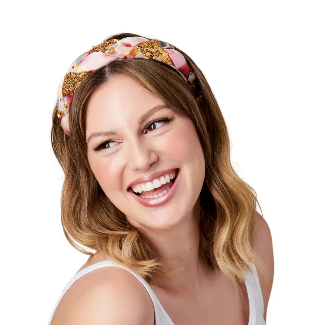 Desert Skies Braided Headband - Sunset