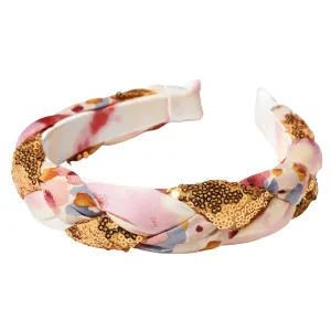 Desert Skies Braided Headband - Sunset