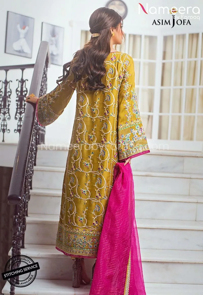 Designer Pakistani Party Wear with Embroidery #BP164
